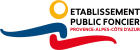 Logo Établissement Public Foncier - Provence-Alpes-Côtes d'Azur